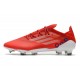 chaussures de football moulées adidas x speedflow.1 fg Rouge Noir Rouge Solaire