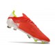 chaussures de football moulées adidas x speedflow.1 fg Rouge Noir Rouge Solaire