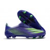 adidas X Ghosted + FG Chaussure Homme Violet Vert