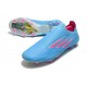 adidas X Speedflow+ FG Crampons Ciel Rose Choc Equipe Blanc