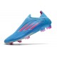 adidas X Speedflow+ FG Crampons Ciel Rose Choc Equipe Blanc