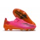 Chaussures Neuf adidas X Ghosted.1 FG Rose Noir Orange