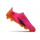 Chaussures Neuf adidas X Ghosted.1 FG Rose Noir Orange