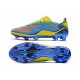 Chaussures Neuf adidas X Ghosted.1 FG X-Men Cyclops - Bleu Rouge Vif Jaune