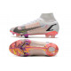 Nike Mercurial Superfly 8 Elite DF FG Blanc Noir Carmin Rose