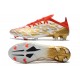 adidas x speedflow.1 fg Crampon Nouvelles Or Rouge Blanc