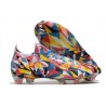 Chaussures Adidas Predator Edge .1 Low FG Geometric Bleu Equipe Jaune Rouge Solaire