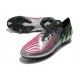 Chaussures Adidas Predator Edge .1 Low FG Argent Noir Rose