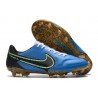 Chaussures de football Nike Tiempo Legend 9 Élite FG Bleu Noir
