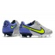 Chaussures Nike Tiempo Legend 9 Élite FG Gris Brouillard Volt Sapphire