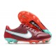 Nike Tiempo Legend 9 Élite FG Rouge Equipe Blanc Hibiscus Mystique