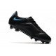 Chaussures de football Nike Tiempo Legend 9 Élite FG Noir Or Bleu