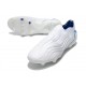 adidas Copa Sense + FG Crampons Foot Blanc Bleu Hi Res Indigo