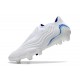 adidas Copa Sense + FG Crampons Foot Blanc Bleu Hi Res Indigo