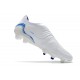 adidas Copa Sense + FG Crampons Foot Blanc Bleu Hi Res Indigo