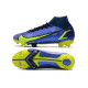 Nike Mercurial Superfly VIII Elite DF FG Nouvel Sapphire Volt Bleu