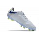 Chaussures de football Nike Tiempo Legend 9 Élite FG Blanc Bleu