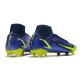 Nike Mercurial Superfly VIII Elite DF FG Nouvel Sapphire Volt Bleu