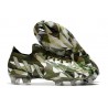 Chaussures Adidas Predator Edge .1 Low FG Swarovski - Vert Argenté Vert ÉDITION LIMITÉE