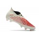Chaussures adidas Predator Edge.1 FG Showdown - Blanc Rouge Doré