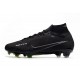 Nike Air Zoom Mercurial Superfly Elite IX FG Shadow - Noir Gris Blanc Jaune Fluo