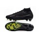 Nike Air Zoom Mercurial Superfly Elite IX FG Shadow - Noir Gris Blanc Jaune Fluo