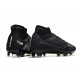 Nike Air Zoom Mercurial Superfly Elite IX FG Shadow - Noir Gris Blanc Jaune Fluo