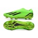 Chaussure adidas X Speedportal + FG Vert Solaire Noir Jaune Solaire