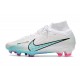 Nike Air Zoom Mercurial Superfly Elite IX FG Blanc Bleu