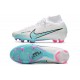 Nike Air Zoom Mercurial Superfly Elite IX FG Blanc Bleu