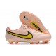 Nike Tiempo Legend 9 Élite FG Guava Ice Jaune Strike Sunset Glow