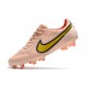 Nike Tiempo Legend 9 Élite FG Guava Ice Jaune Strike Sunset Glow