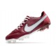 Nike Tiempo Legend 9 Élite FG Rouge Equipe Blanc Hibiscus Mystique