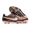 Chaussures de football Nike Tiempo Legend 9 Élite FG Violet Space Blanc