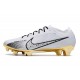 Nike Zoom Mercurial Vapor 15 Elite FG Blanc Or