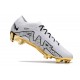 Nike Zoom Mercurial Vapor 15 Elite FG Blanc Or