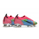 Chaussures Nike Mercurial Vapor 14 Elite FG Rose Bleu Vert