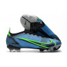 Chaussures Nike Mercurial Vapor 14 Elite FG Bleu Noir Volt