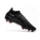 Chaussures Nike Phantom Gt2 Élite Df Fg Noir Gris Fumé Summit Blanc