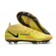 Chaussures Nike Phantom Gt2 Élite Df Fg Jaune
