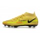 Chaussures Nike Phantom Gt2 Élite Df Fg Jaune