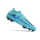 Chaussures Nike Phantom Gt2 Élite Df Fg Bleu