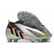 Nouvelle adidas Predator Edge+ FG Argent Métallique Noi Jaune Solaire