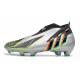 Nouvelle adidas Predator Edge+ FG Argent Métallique Noi Jaune Solaire