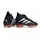 Nouvelle adidas Predator Edge+ FG Noir Blanc Rouge