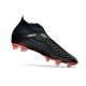 Nouvelle adidas Predator Edge+ FG Noir Blanc Rouge