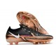 Crampons Nike Phantom GT2 Elite FG Cuivre Métallique Blanc Noir
