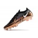 Crampons Nike Phantom GT2 Elite FG Cuivre Métallique Blanc Noir