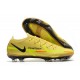 Crampons Nike Phantom GT2 Elite FG Jaune