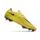 Crampons Nike Phantom GT2 Elite FG Jaune